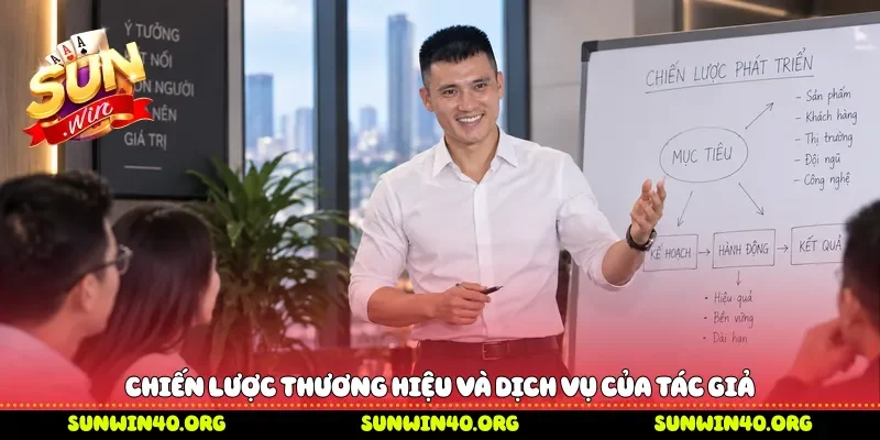 Chiến lược thương hiệu và dịch vụ của tác giả