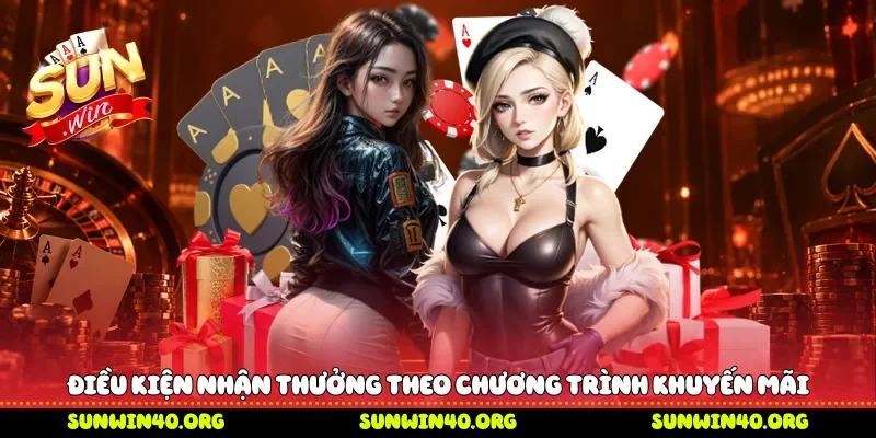 Điều kiện nhận thưởng theo chương trình khuyến mãi