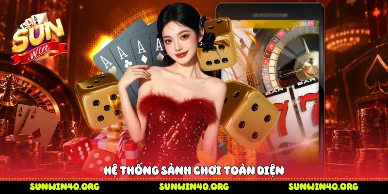 Hệ thống sảnh chơi toàn diện 
