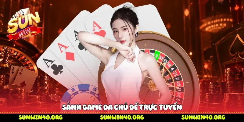 Sảnh game đa chủ đề trực tuyến 